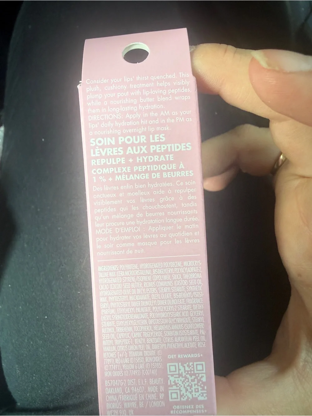 💙4/$20 E.L.F. SKIN Thirst Burst Lip Treatment in Sheer Guava